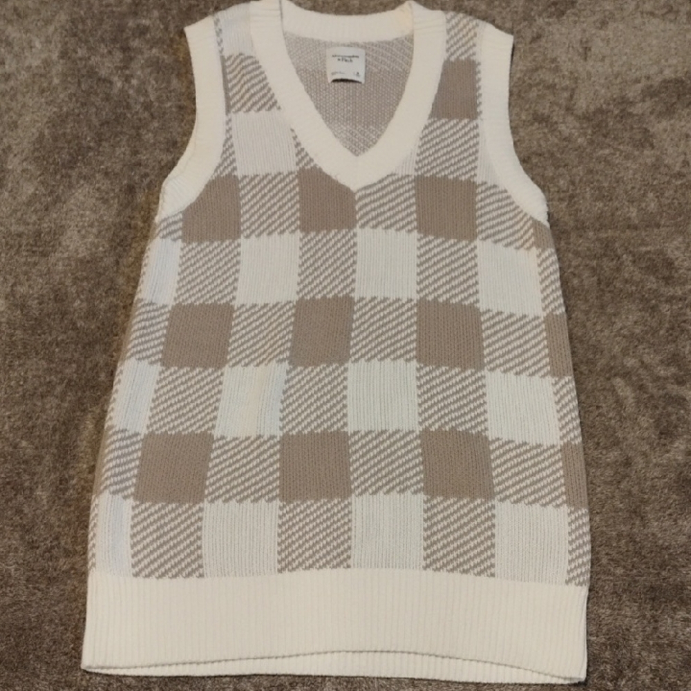 Abercrombie & Fitch Sweater Vest Minidress